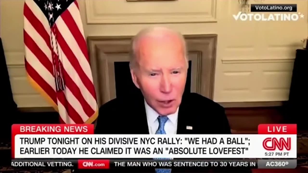 Biden refers to millions of President Trump's supporters as "garbage"
