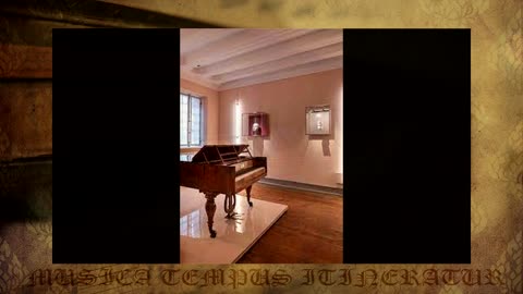 Beethoven museum setup with his Rondo op 50 no 1