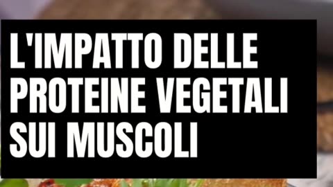 L'impatto delle Proteine VEGETALI sui Muscoli