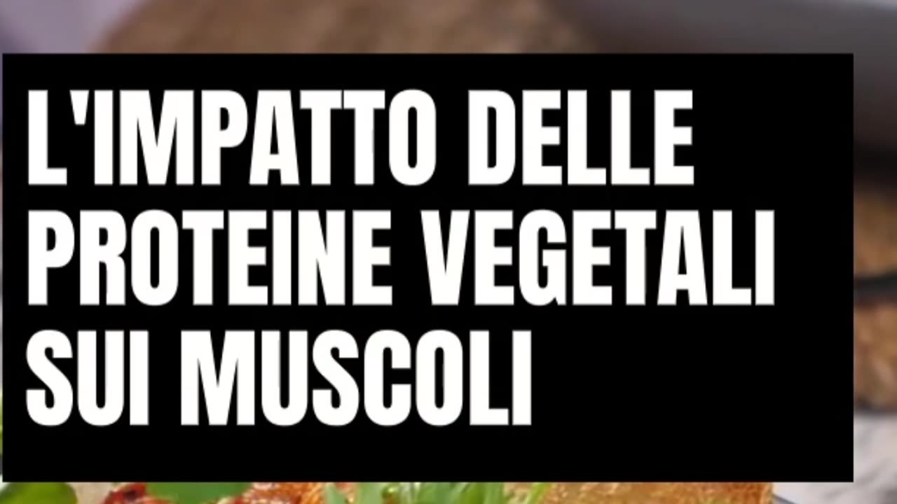 L'impatto delle Proteine VEGETALI sui Muscoli