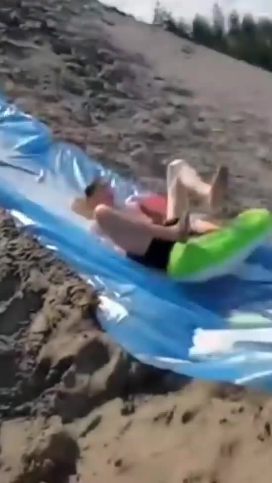 Water Slide 🤣😂