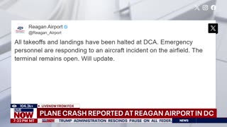 DC plane crash: Passenger jet collides midair with military helicopter