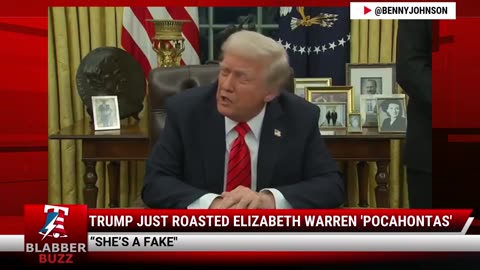 Trump Just Roasted Elizabeth Warren 'Pocahontas'