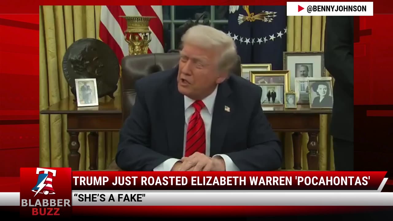 Trump Just Roasted Elizabeth Warren 'Pocahontas'