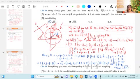 TOÁN HÌNH BUỔI 29 TÔNG HỢP HÌNH HỌC OXYZ TIẾP mp4