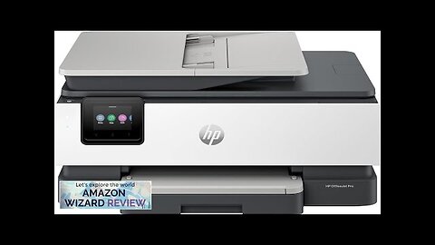 HP OfficeJet Pro 8135e Wireless All-in-One Color Inkjet Printer Print Scan Copy Review