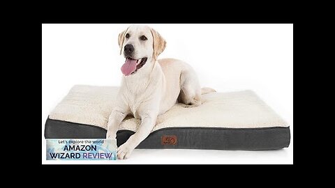 Bedsure Dog Bed for Large Dogs Big Orthopedic Dog Bed Review