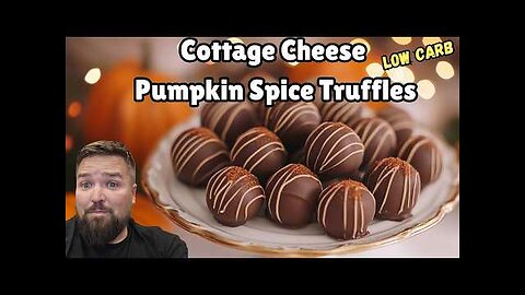 Fast & Easy Cottage Cheese Pumpkin Spice Truffles - Delicious and easy Keto low carb