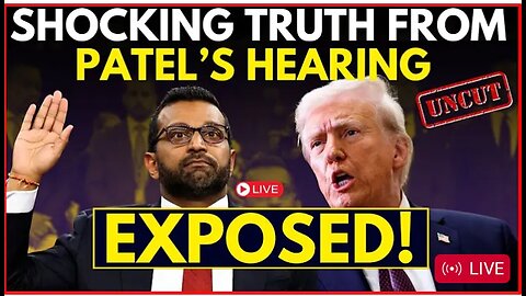 Donald Trump LIVE: Trump's Stunning Announcement | Kash Patel Hearing LIVE Update | US Breaking News