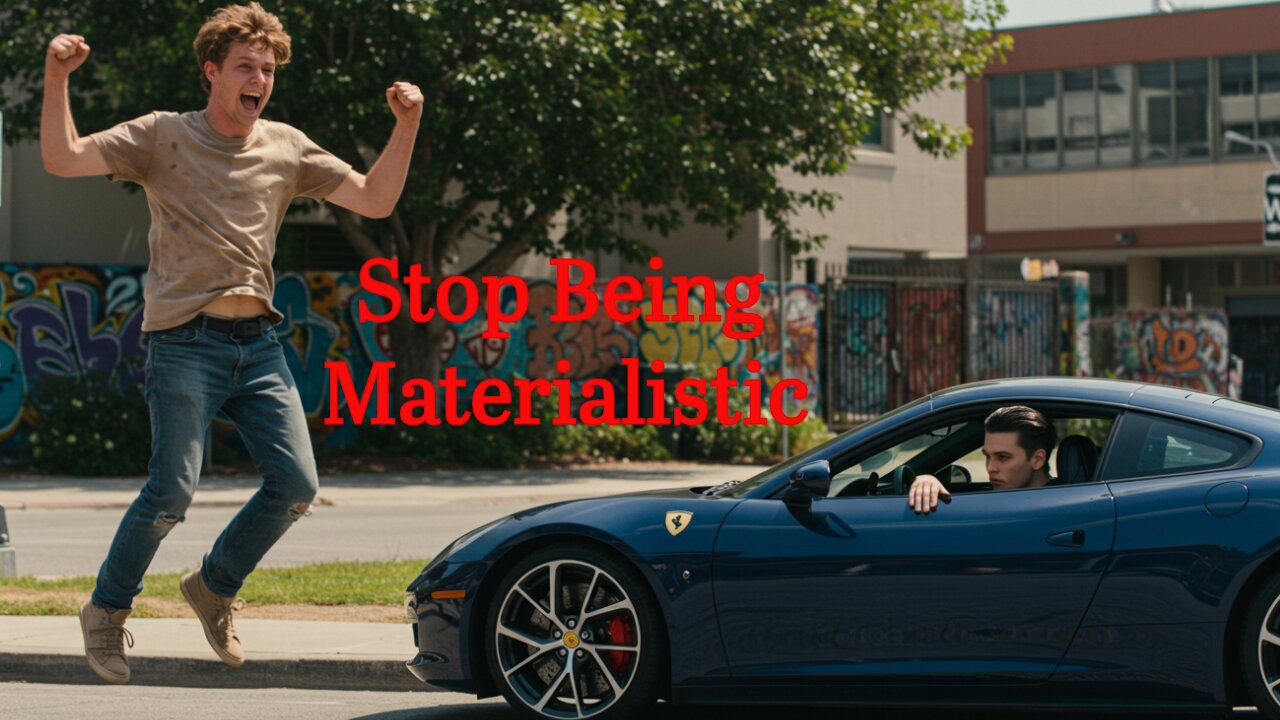 Stop Being Materialistic!