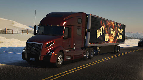 ATS Volvo VNL | Cody WY to Laurel MT | Meat 31,788lb