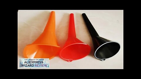 Car Long Stem Funnel Gasoline Oil Fuel Filling Tools Anti-splash Plastic Oil Review