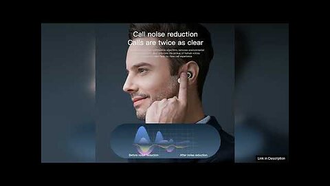 M-V8 TWS bluetooth 5.3 Earphone LED Touch Screen ANC Noise Cancelling 360° Review