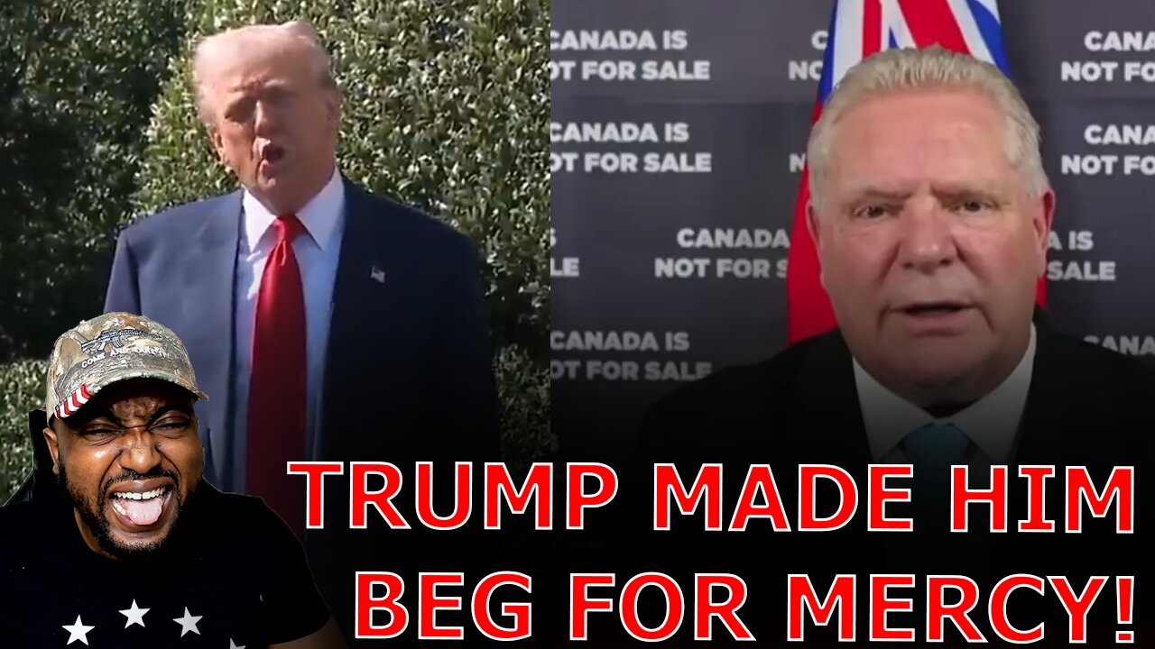 Canadian Premiere GROVELS FOR MERCY From Trump After FOLDING On SHUTTING OFF Electricity To America!