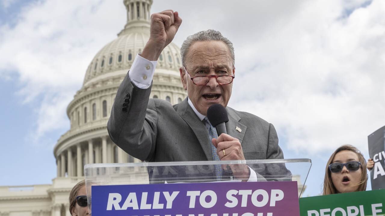 Chuck Schumer MELTS Projection Detectors With Warning About Using Intimidation To 'Hurt Our Gov't'