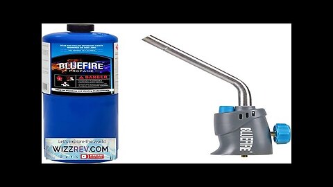 BLUEFIRE Trigger Start Welding Blow Torch Head with Propane Gas KitExtend 1.5" Review