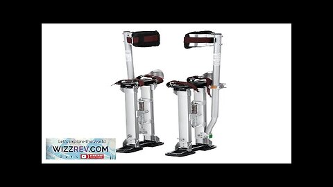 VEVOR Drywall Stilts Aluminum Tool Stilts 18''-30'' Adjustable Painting Taping Review