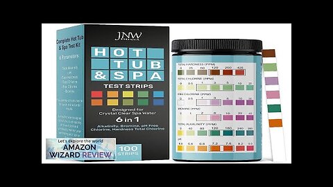 Hot Tub and Pool Test Strips 6in1 Quick & Accurate Hot Review