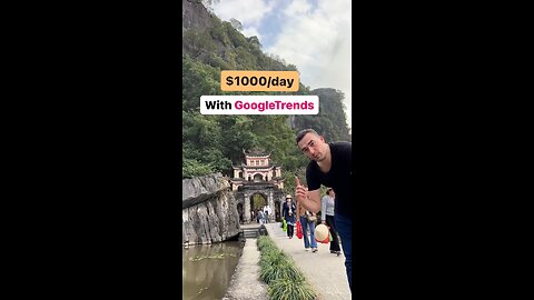 Make 1000$ daily with Google trends