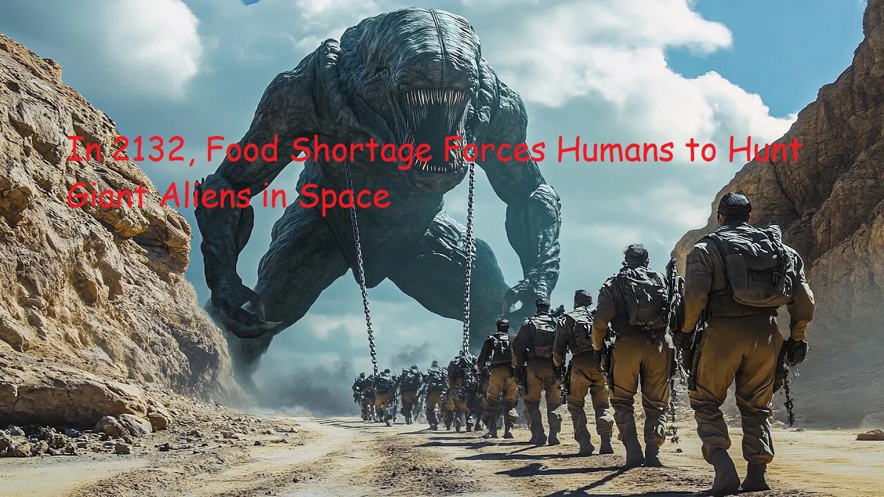 In 2132, Food Shortage Forces Humans to Hunt Giant Aliens in Space