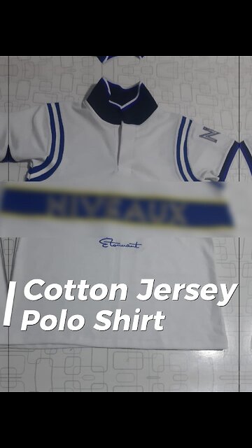 🎥 Level Up Your Look with Our Unisex Cotton Jersey Polo! 🎥 👕✨