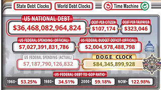 Tick Tock: Mike Lee Calls Debt Clock 'Deeply Disturbing' As It Grows Despite Efforts Of DOGE