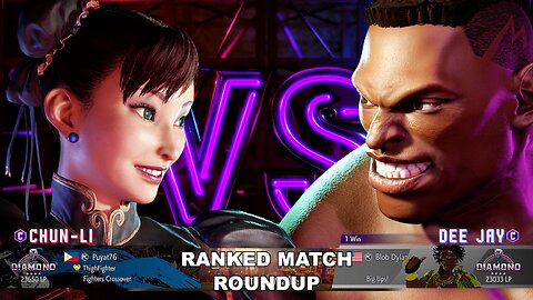 Kuya Kalbo SF6 Ranked Match Roundup. Chun Li 4 star Diamond Rank [Hori Fight Stick]