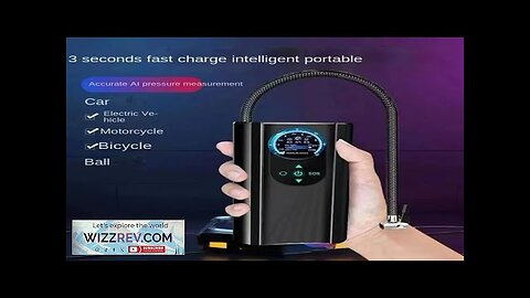 Mini Air Pump Digital Tire Inflator Car Portable Air Compressor Pump Review