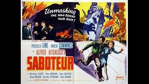 Saboteur 1942 colorized (Bob Cummings)