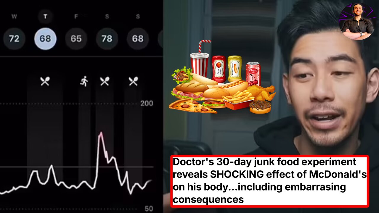 He Ate Fast Food For 30-Days and His Results Were SHOCKING!