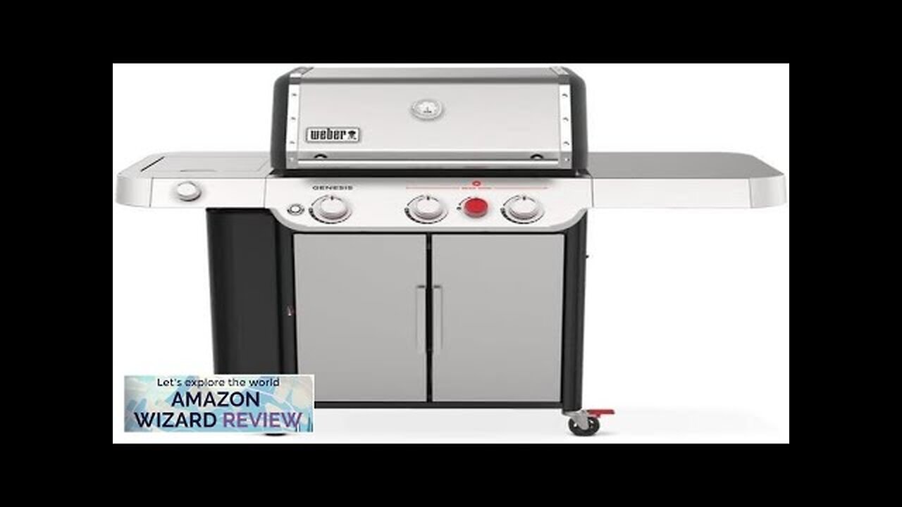 Weber Genesis S-335 Liquid Propane Gas Grill Stainless Steel Review