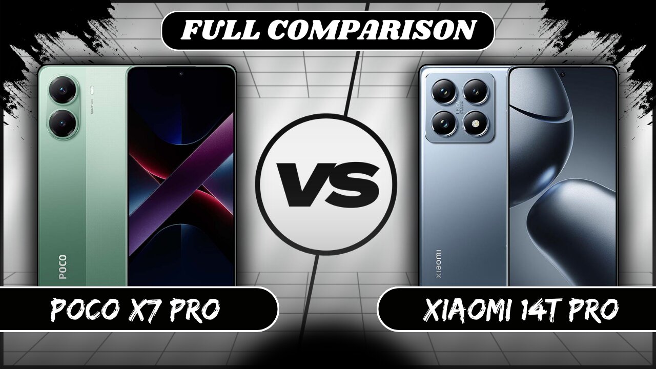 Xiaomi Poco X7 Pro 5G Vs Xiaomi 14T Pro 5G Full Comparison | Poco X7 Pro vs Xiaomi 14T Pro