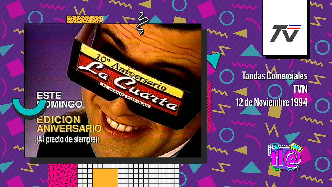Tandas Comerciales TVN (12 de Noviembre 1994)