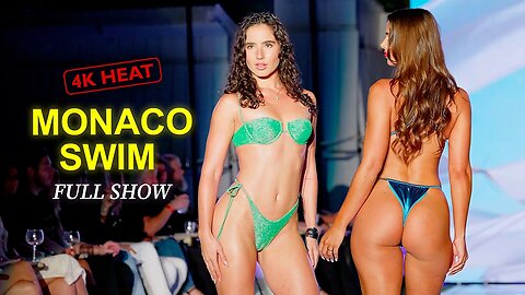 Monaco Swim 2025 | Art Basel Miami | Full Show 4k