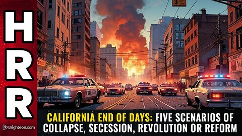 CALIFORNIA END OF DAYS: Five scenarios of collapse, secession, revolution or reform