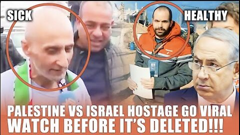 SHOCKING Footage EXPOSES Palestinian vs Israeli Hostage Conditions, Video Goes Viral In America!