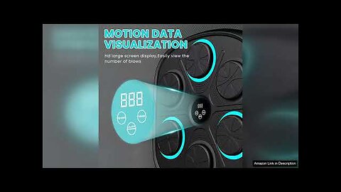 2024 New Model Smart Music Boxing Machine for Adults and Kids Training Review