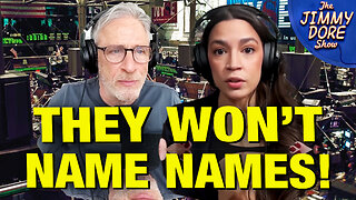 AOC & Jon Stewart FEIGN Outrage Over Congressional Insider Trading!