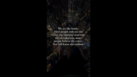 we are like books