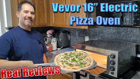 Vevor 16" Commercial Electric Pizza Oven Unboxing and Real Review