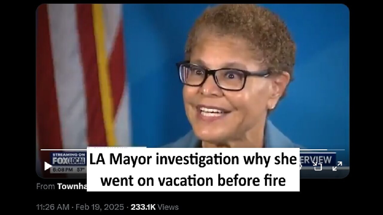 LA Mayor Bass investigating why no one told her not to vacation go Ghana before LA fire