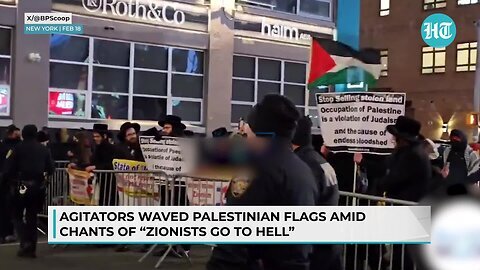 Violent Clashes In NYC Between Israel Vs Pro-Palestine Protesters Amid Row Over Trump Gaza Plan