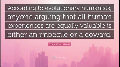 YUVAL NOAH HARARI EXPLAINS HUMANISM & MORALITY IN TODAY'S SOCIETY