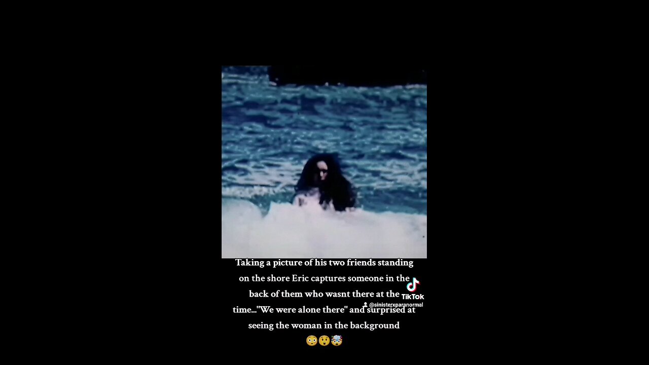 Ghost of drowned woman shows up in picture