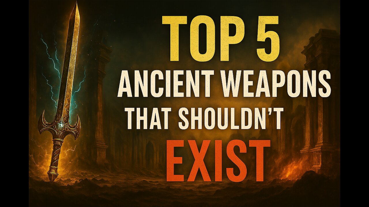 Top 5 Ancient Weapons That Shouldn’t Exist | Secrets They Don’t Want You to Know