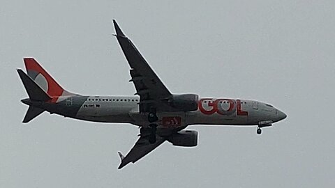 Boeing 737 MAX 8 PS-GRC coming from Salvador to Fortaleza
