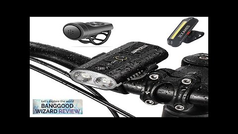 Astrolux® BC2 Double 800LM LED Bright Bike Light 2600mAh Battery IP64 Waterproof Review