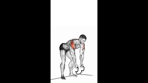 Bent Over Reverse Cable Fly Exercise.