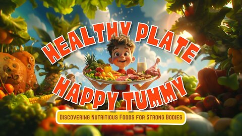 🌱🎉Healthy Plate, Happy Tummy | Discovering Nutritious Foods for Growing Bodies