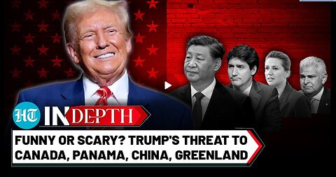 Explained- Trump's Funny Yet Scary Christmas Threat To Canada, China, Panama, Greenland Dec 26